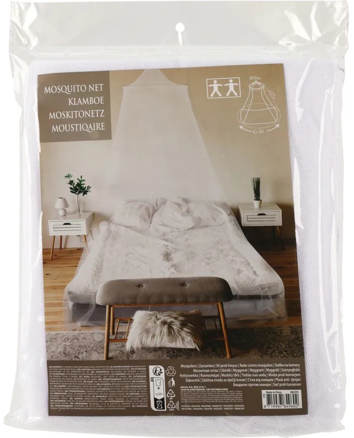 Baldachim moskitiera na łóżko king size