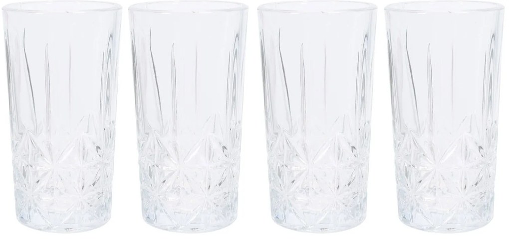 Komplet szklanek, 300 ml, 4 sztuki