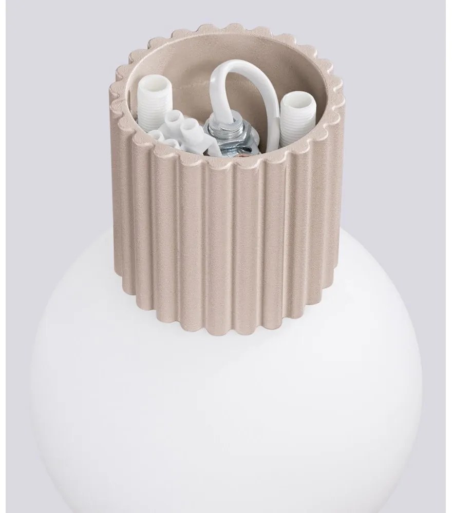 Szarobrązowy kinkiet Orbital – Sollux