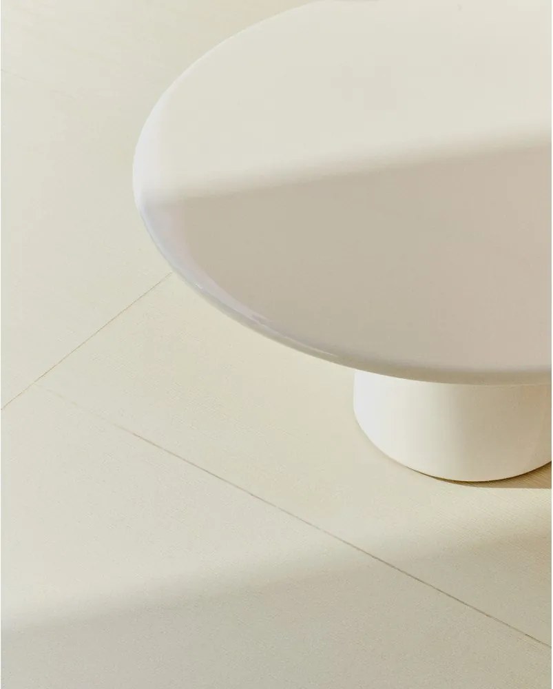 Okrągły stolik ogrodowy betonowy ø 85 cm Albanella – Kave Home