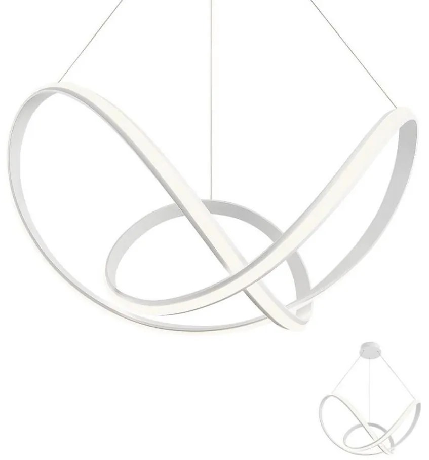 Redo 01-1784 - Lampa LED NUCLEO LED/55W/230V biała na lince