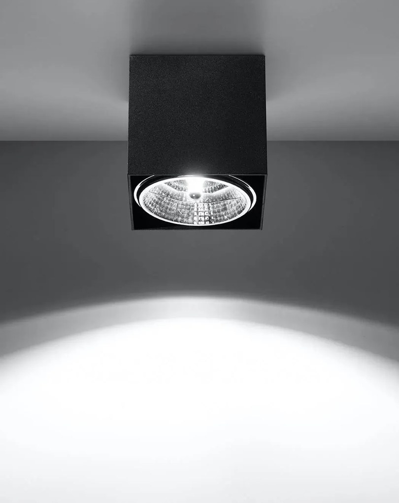 Plafon BLAKE czarny SOLLUX LIGHTING