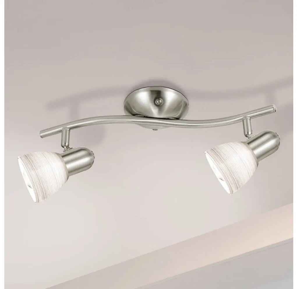 EGLO 88473 - Lampa sufitowa DAKAR 1 2xE14/40W biały