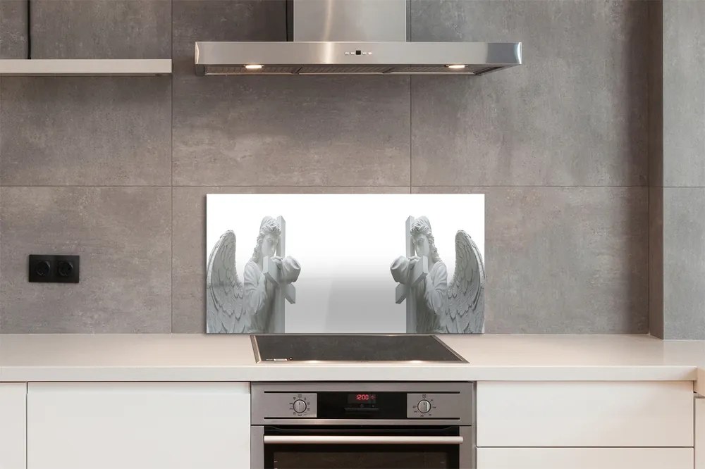 Szklany Panel Modlitwa Niebiańskich Aniołów