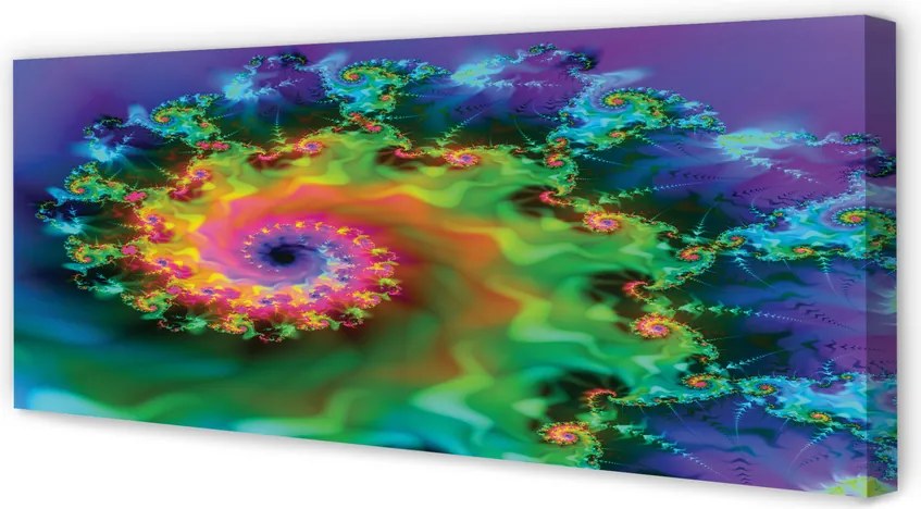 Duży obraz na płótnie Złożone Wzory Fraktalne