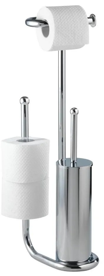 WENKO 18730100 - Szczotka do WC UNIVERSALO 20x62,5 cm, chrom błyszczący