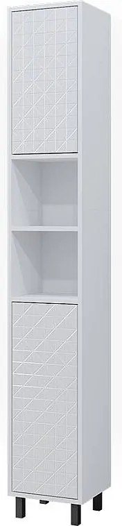 Szafka łazienkowa biały 30x28x190.3 agasta