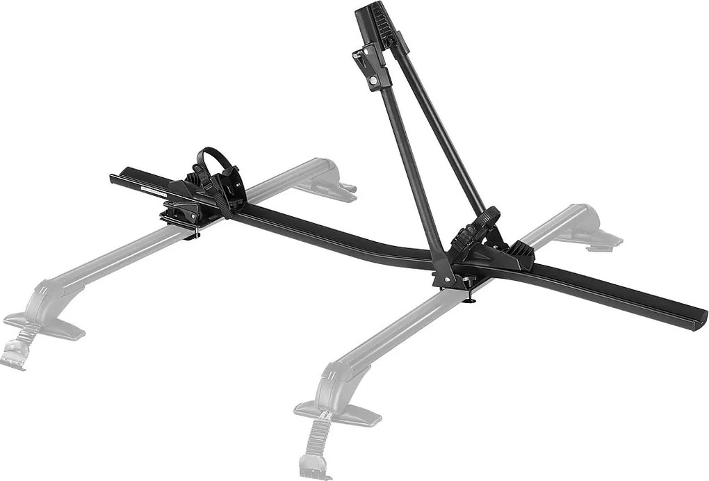 Uchwyt na Rower SucceBuy do Dachu z Aluminium, Nośność 15 kg, Uchwyt na 1 Rower, z Bezpiecznym Systemem Blokowania, Kompatybilny z Większością