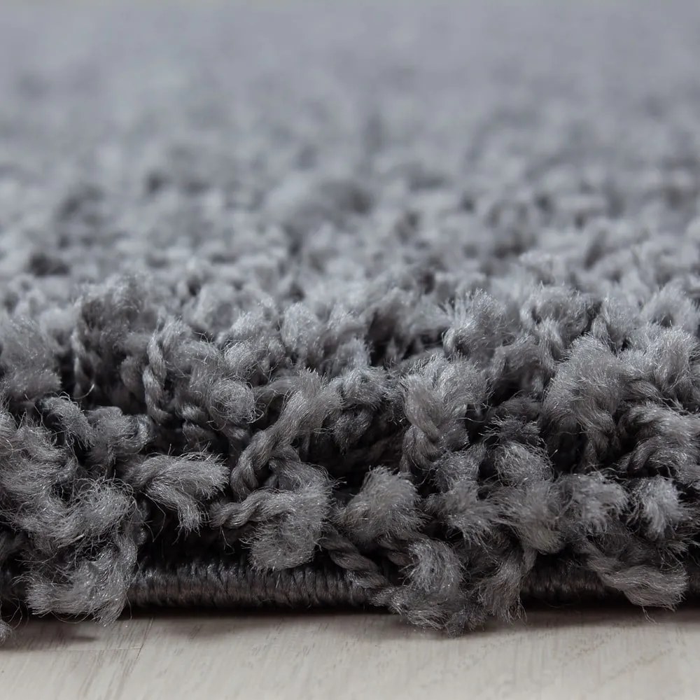 Ciemnoszary chodnik 80x250 cm Life – Ayyildiz Carpets