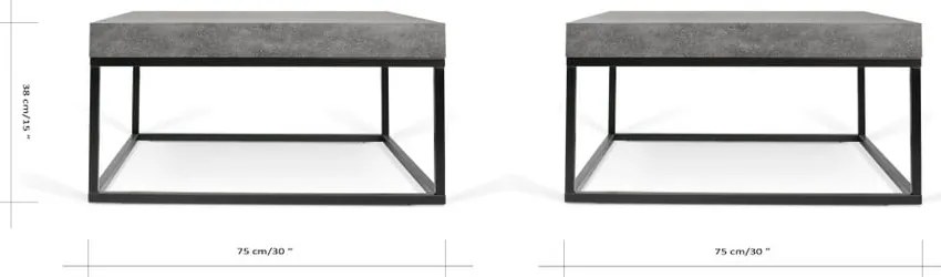 Stolik TemaHome Petra Concrete