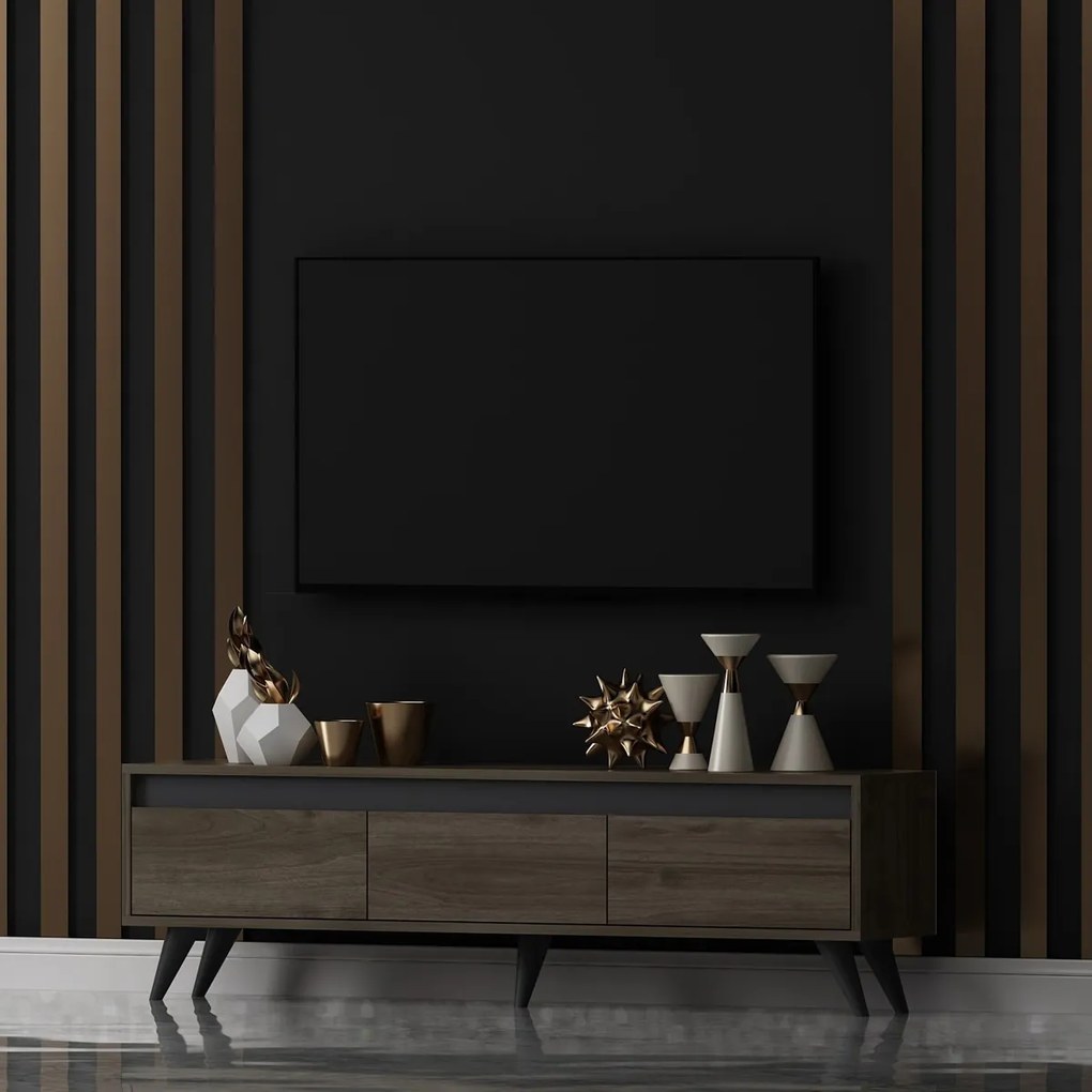 Stolik pod telewizor Century Walnut