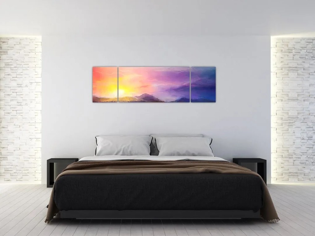 Obraz - O świcie (170x50 cm)