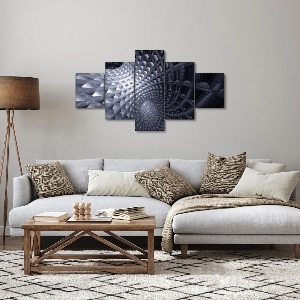 Obraz - Abstrakcja 3D (125x70 cm)