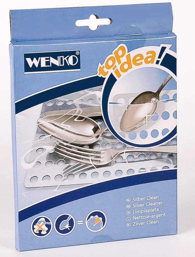 Środek do czyszczenia srebra, aluminium