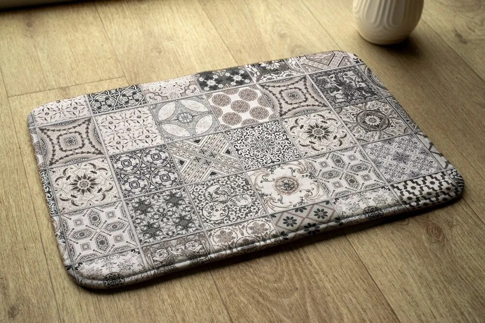 Dywanik pod prysznic Dywanik pod prysznic Wzory Geometryczne