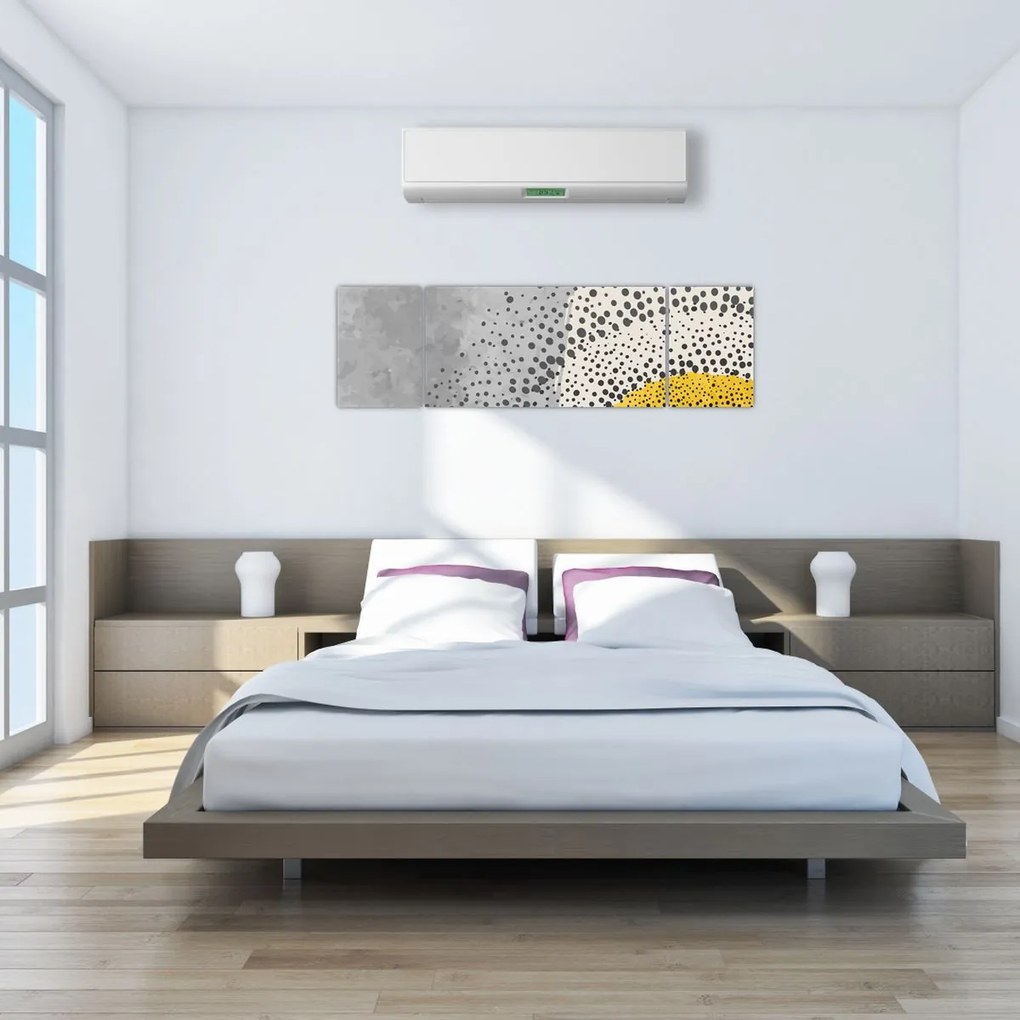 Obraz - Abstrakcyjny obraz plaży N⁰3 (170x50 cm)