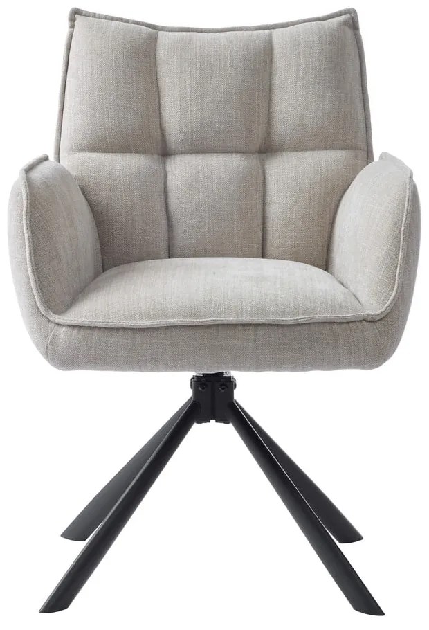 Kremowe krzesła zestaw 2 szt. Marilla – Unique Furniture