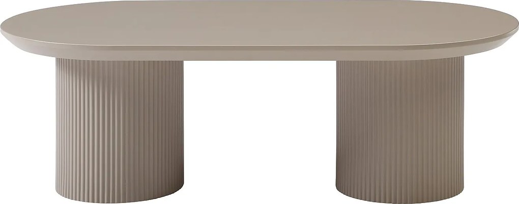 Stolik kawowy z MDF - Taupe - LORIMILA