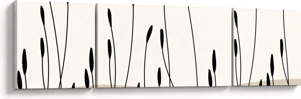 Obraz - Łąka graficzna N⁰3 (170x50 cm)