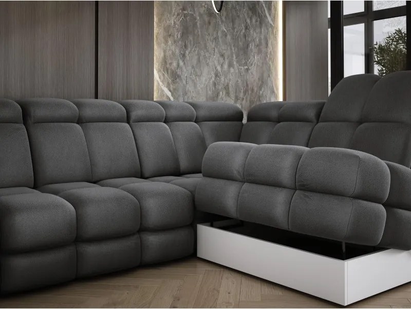 Narożnik TOLLO XL z elektryczną regulacją siedziska WERSAL