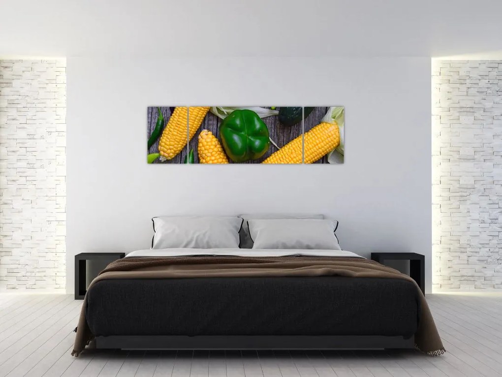 Obraz warzyw (170x50 cm)