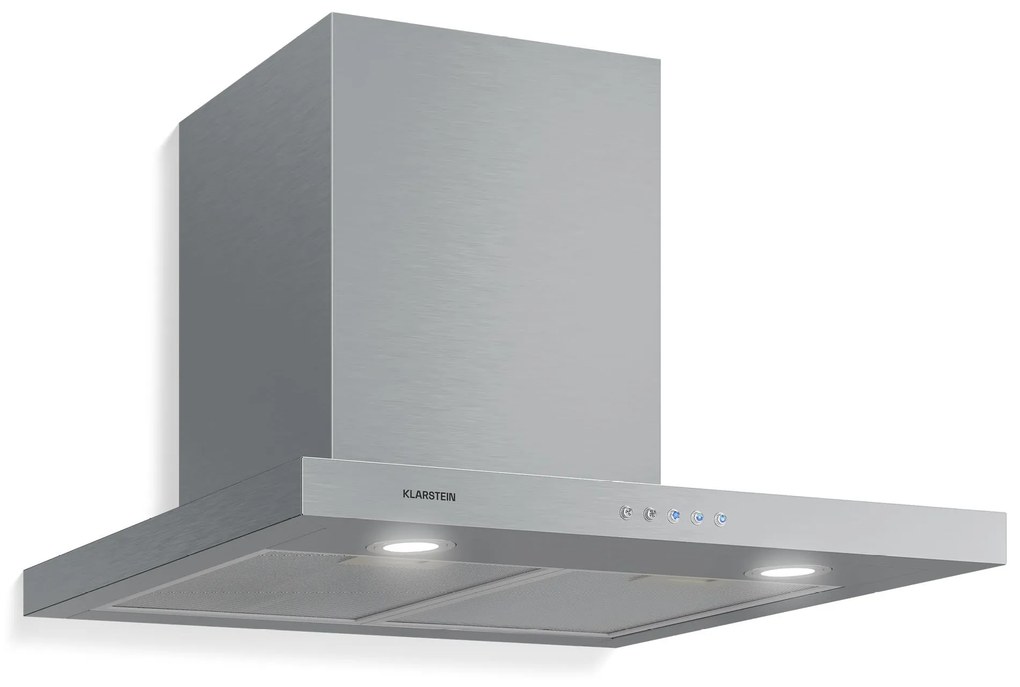 Klarstein Limelight 60cm 640m³/h Okap Kominowy Srebrny