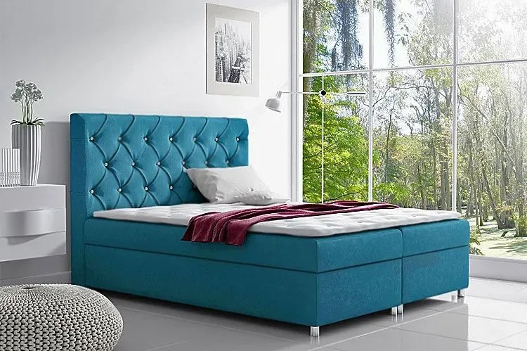 Łóżko kontynentalne Active 140x200 - 44 kolory
