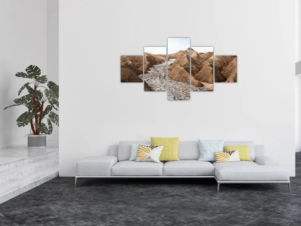 Obraz - Rumuński wulkan (125x70 cm)