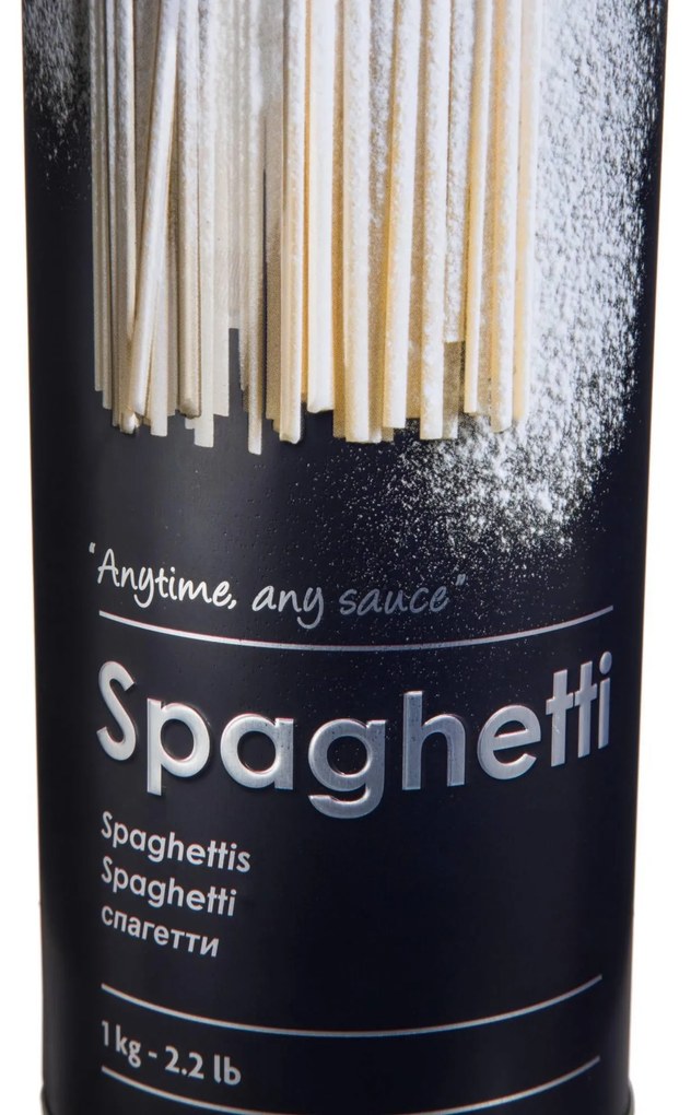 Pojemnik na spaghetti, 1 kg, metal