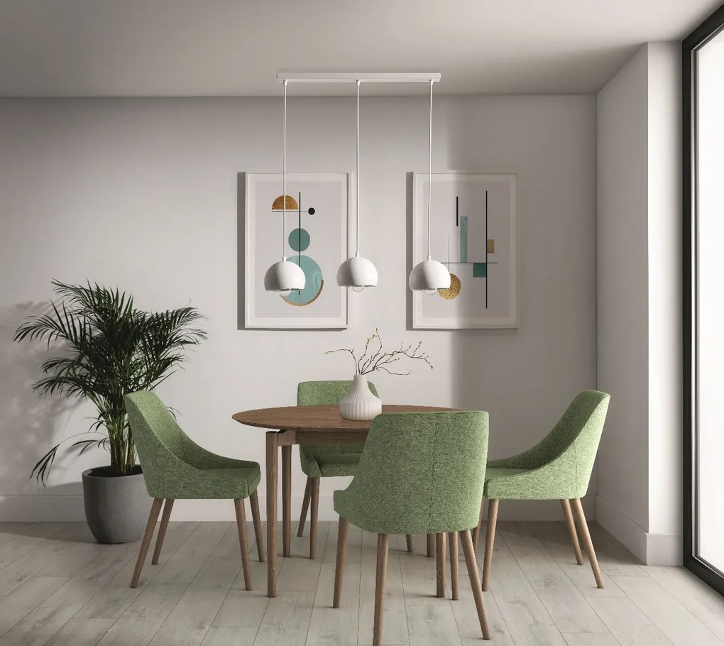 Lampa wisząca CALLIDE II biała ELTAP