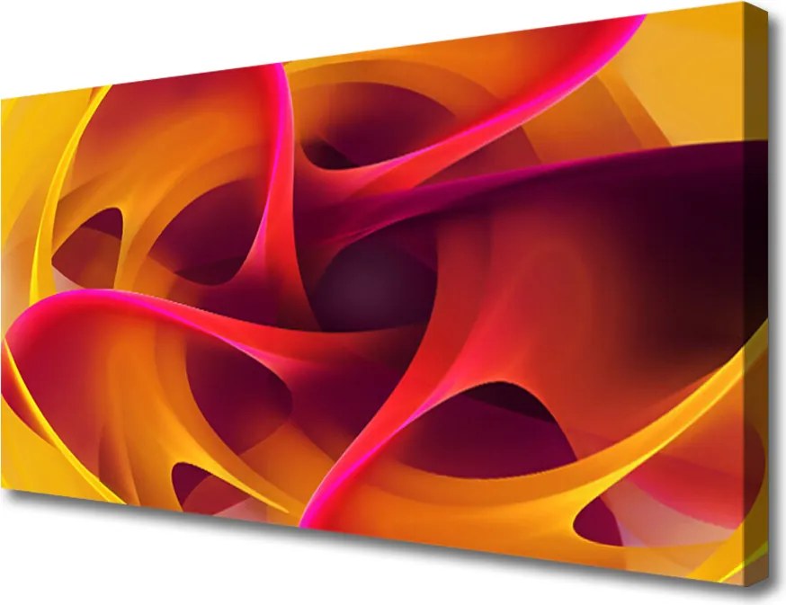 Zdjęcie na płótnie Dynamiczna Struktura Linii