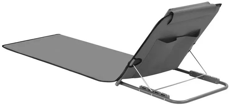 Składane szare maty plażowe P2-T92