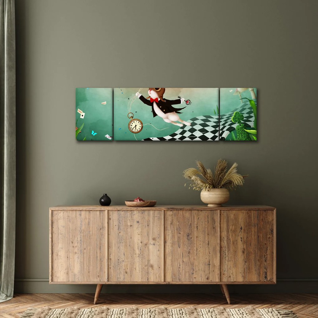 Obraz - Fantasy królik (170x50 cm)