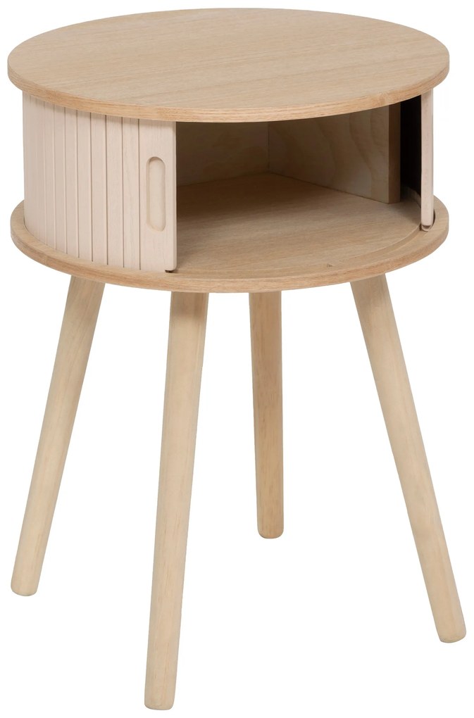 Szafka nocna NYSOS z 2 drzwiczkami, Ø 40 cm
