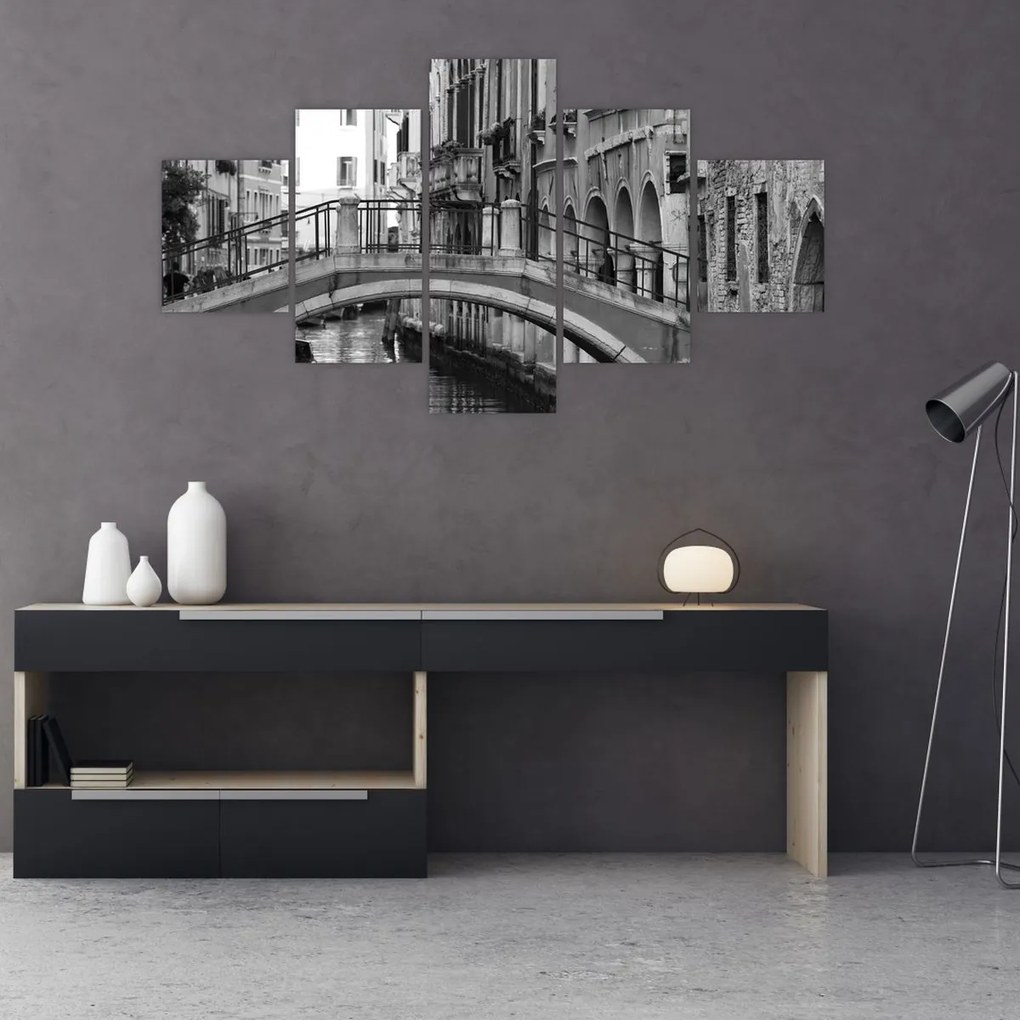 Obraz - Widok na Wenecję (125x70 cm)