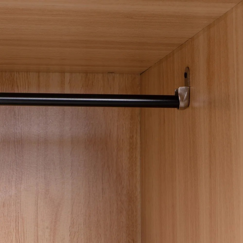 Szafa otwarta w naturalnym kolorze 100x190x48 cm Armarios – Casa Selección