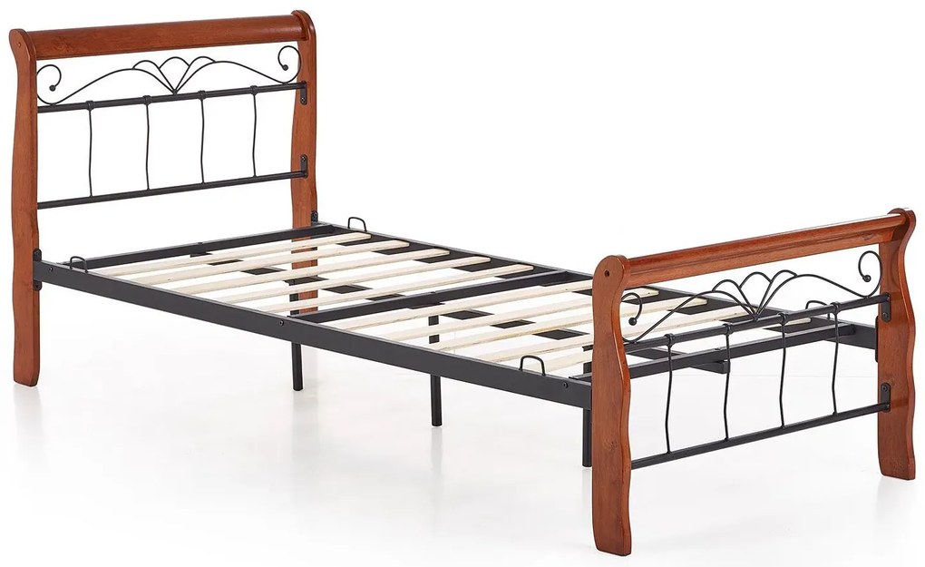 Pojedyncze łóżko czereśnia antyczna B6-N26