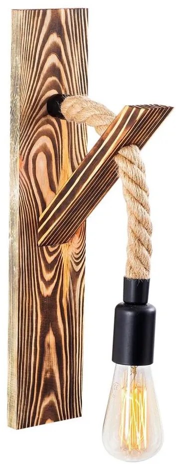 Kinkiet EREBOS 1xE27/40W/230V brązowy