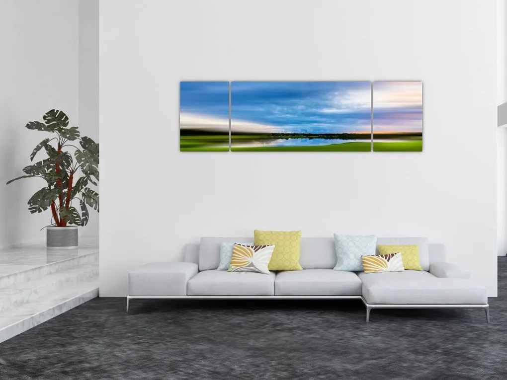 Obraz łąki (170x50 cm)