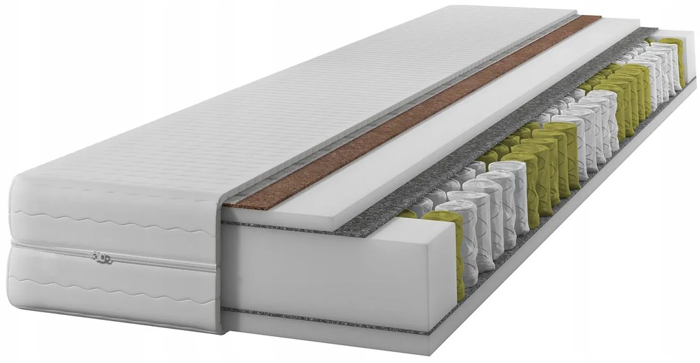 Materac kieszeniowy z kokosem 180x200 E8-Z51