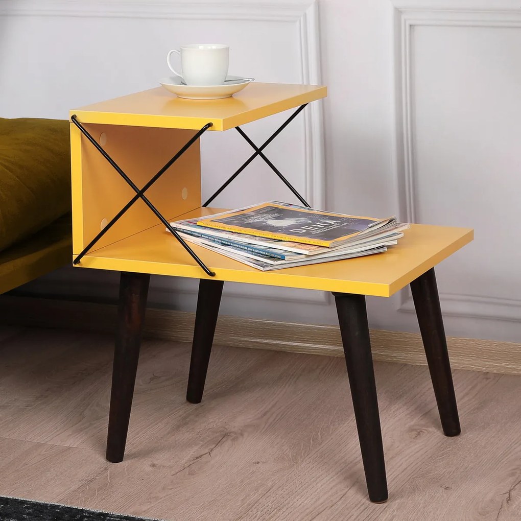 Stolik nocny Cross Yellow