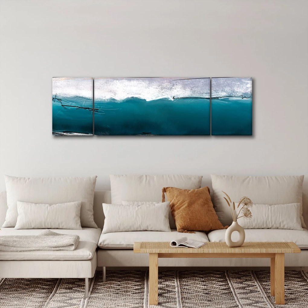 Obraz - Abstrakcja (170x50 cm)
