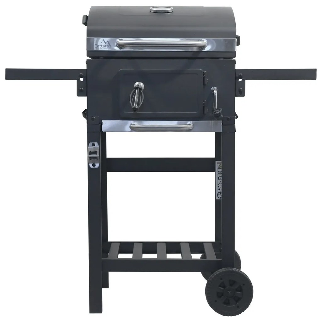 Cattara Grill na węgiel drzewny Royal Partner, 97 x 98 x 35 cm