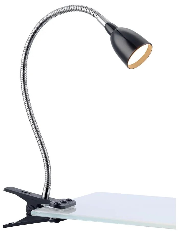 Czarna lampa stołowa LED (wysokość 40 cm) Tulip – Markslöjd