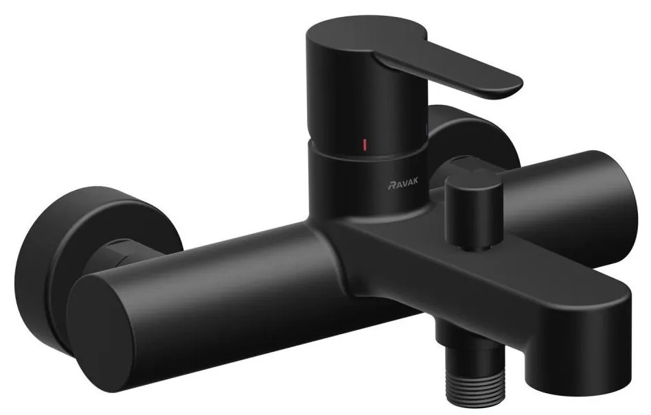 Ravak X070192 - Bateria wannowa PURI czarna