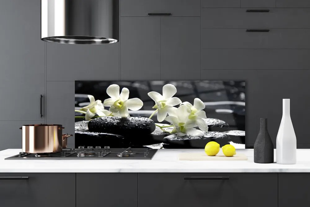 Panel nad blat kuchenny Storczyk Na Gładkich Kamieniach