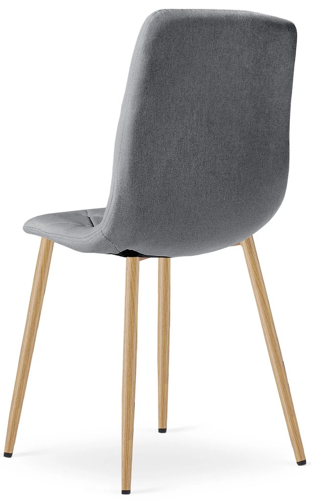 Szare krzesło do kuchni LIBRA
