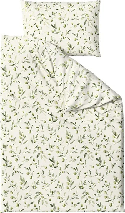 PrzytulneMieszkanie.pl PrzytulneMieszkanie.pl Bawełniana pościel OLIVE POLY zielona Rozmiar pościeli: 70 x 90 cm | 140 x 220 cm