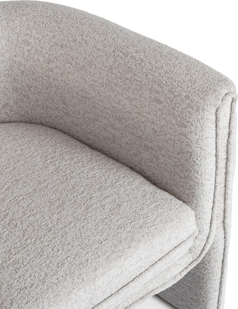 Fotel Wypoczynkowy do Salonu GALA Szary Nowoczesny