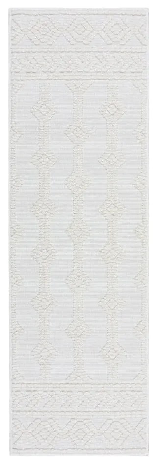 Kremowy chodnik z szenilu 60x240 cm Shyla – Flair Rugs